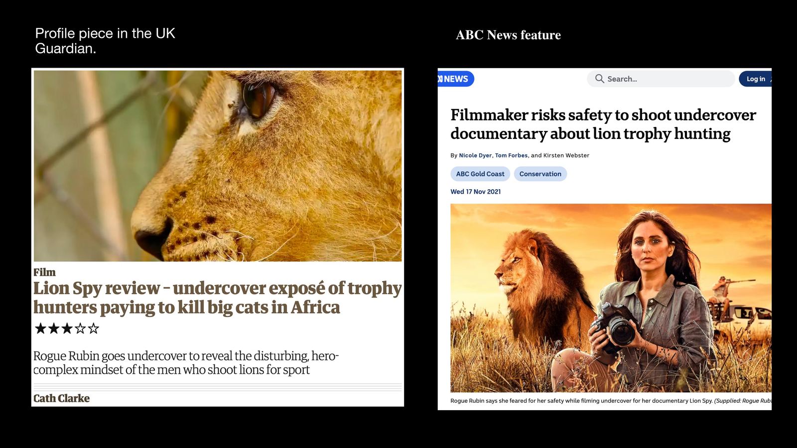 ABC News & Guardian UK